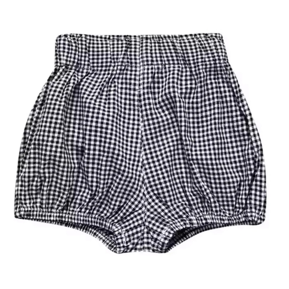 Baby girl Toddler girl Short Pants -Gingham Check